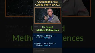 What is a method reference - Cracking the Java Coding Interview
