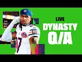 Dynasty Fantasy Football Live Startup Drafts Trades News Rookie Questions Answered