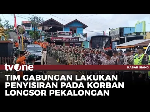 Jumlah Korban Meninggal Dunia Longsor Pekalongan 25 Orang