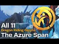 All 11 Dragon Riding glyphs in The Azure Span