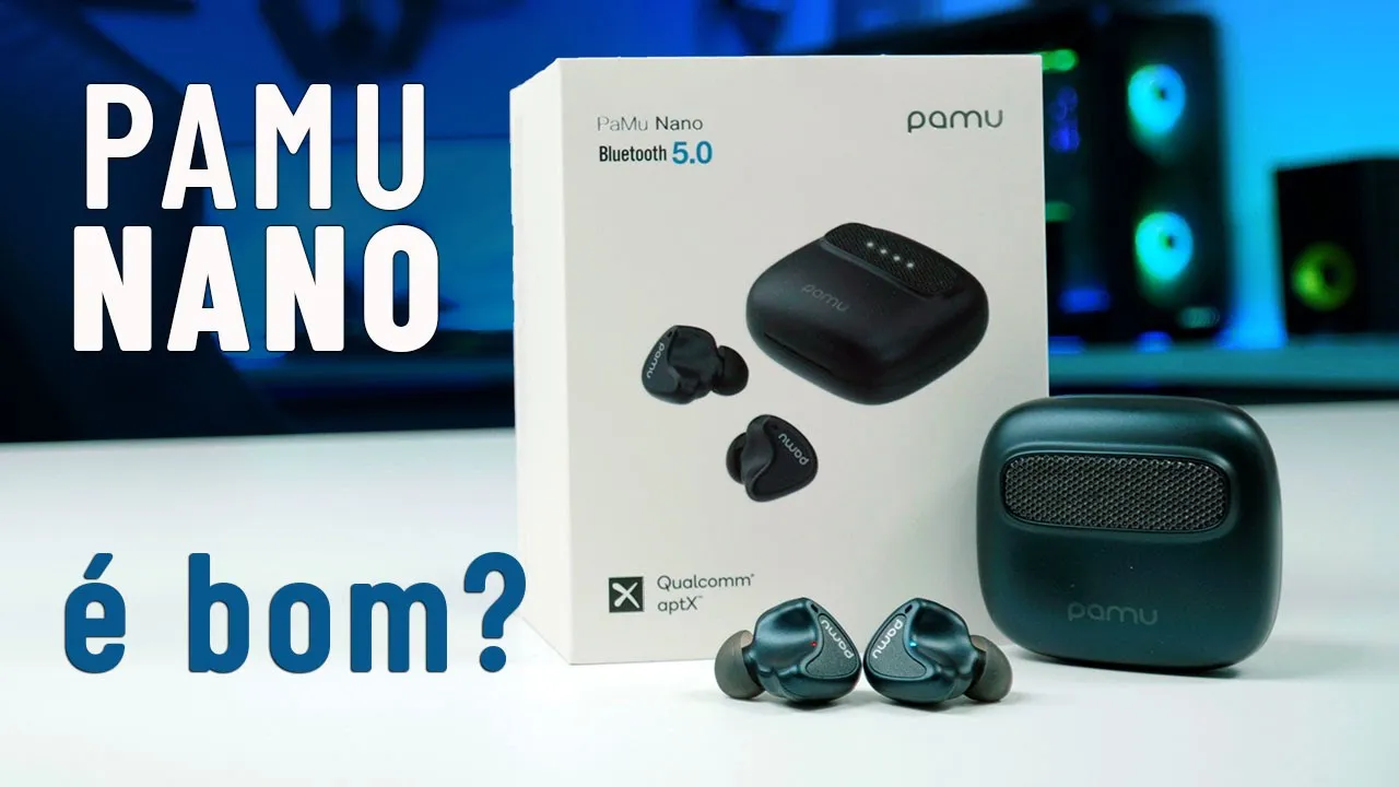 Será que o PAMU NANO é BOM? FONE Compacto com MUITA BATERIA