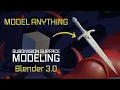 Model Anything Using Subdivision Surface In 5 Minutes Blender 3 0 Tutorial