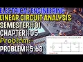 Linear Circuit Analysis Chapter Problem 68 Basic Engineering Circuit Analysis