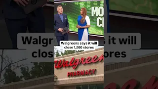 The drugstore chain also said it plans to close roughly 1 200 stores over the next three years