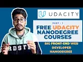 Free Udacity Nanodegree Courses Web Developer Front-End Web Developer Nanodegree