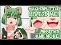 Lil Melony Live2D Process 3 Mouths and More and Exporting