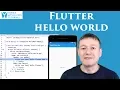 Flutter Hello World development tutorial