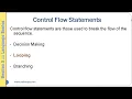 JAVA 3 9 LOOPING while do-whileq for CONTROL FLOW STATEMENTS JAVA TUTORIOLS