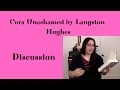CORA UNASHAMED BY LANGSTON HUGHES DISCUSSION