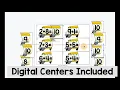 1st Grade Math Centers Printable Digital