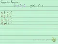 130 FER Part A - Composite Functions