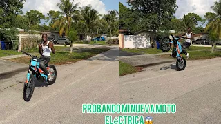 POR FIN COMPRÉ LA MOTO ELÉCTRICA DE MI SUEÑO EN MIAMI 😱FALCÓN 
