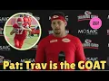 Patrick Mahomes DROPS a One WORD Message to Travis Kelce and gives Update to his injury