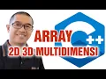 2D 3D and Multidimensional Arrays in C Programming Computer Programming and Practice
