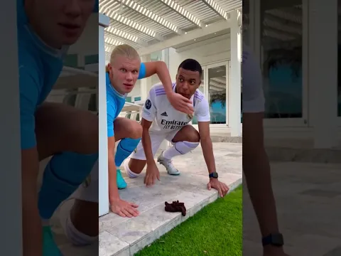 Mbappé Didn’t Expect THIS 😳😂#haaland  #viral