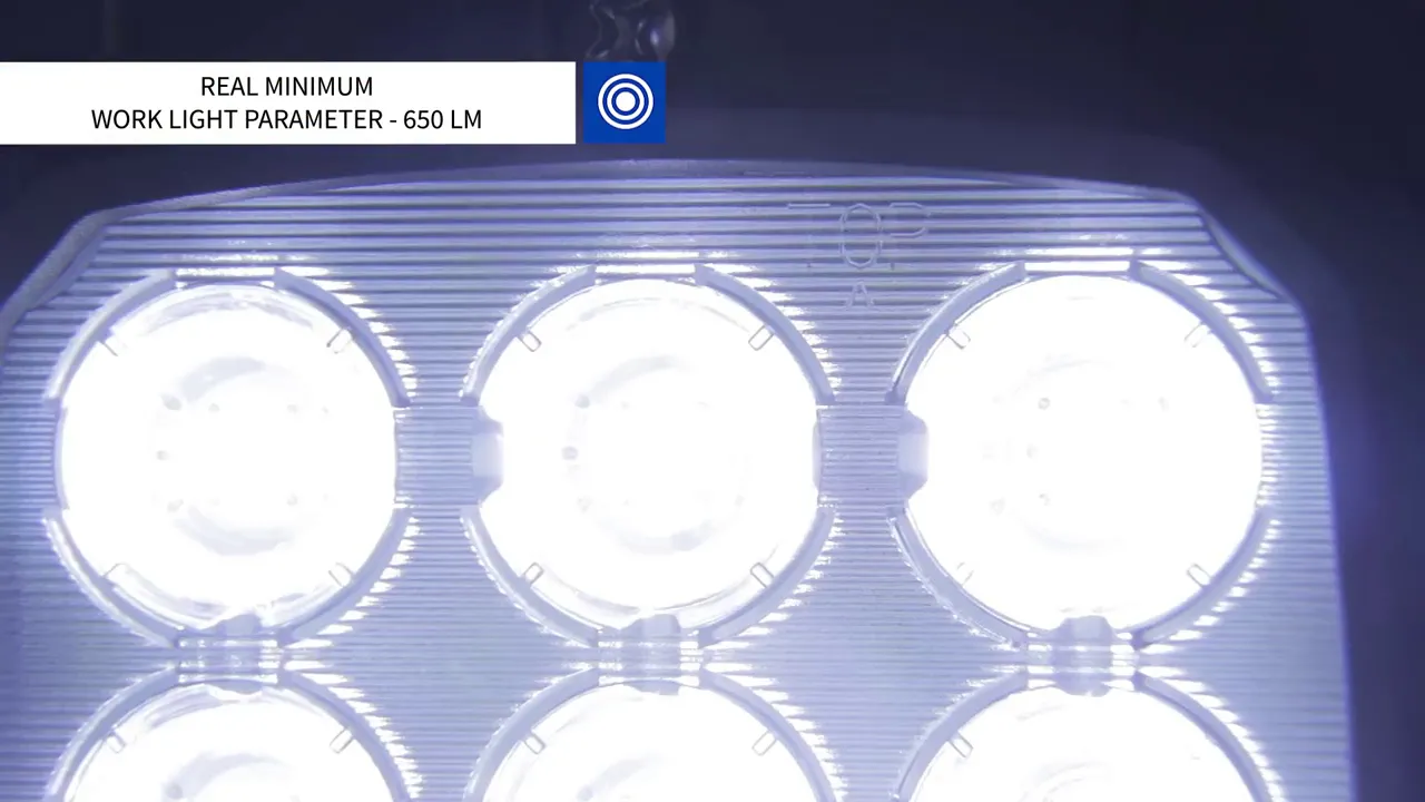 Video: LED werklamp ADR | 1700 lumen |multivoltage | ECE-R23 | 1,5m kabel | WF-3617ADR