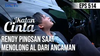 ngeri banget rendy pingsan saat menolong al dari ancaman ikatan cinta