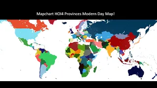 Mapchart HOI4 Provinces Modern Day Map READ DESC OLD