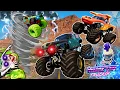 Monster Jam INSANE Racing Freestyle and High Speed Jumps BeamNG Drive Grave Digger