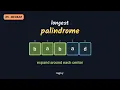 Longest Palindromic Substring LeetCode Medium Python Logixy