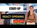 React js Developer Hiring 2025 Frontend Developer Job Apply Now