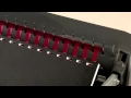How To Use a Manual Comb Binding Machine