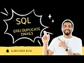 LEETCODE SQL Q 182 DUPLICATE EMAILS