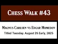 Download Lagu Magnus Carlsen vs Edgar Mamedov • Titled Tuesday. August 26 Early, 2025
