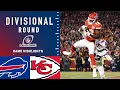 Bills vs Chiefs Divisional Round Highlights NFL 2021