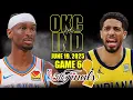 Download Lagu Oklahoma City Thunder vs Indiana Pacers Full Game 6 Highlights - June 19, 2025 | 2025 NBA Finals