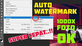 1 easy step to watermark multiple photos at once with photoshop