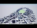 Seamless procedural cities with interiors Demo 3 Manhattan