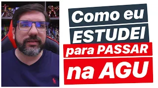 🔴 COMO EU ESTUDEI PRA PASSAR NA AGU | PROF UBIRAJARA 🔴