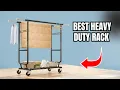 Raybee Heavy Duty Clothes Rack Review 630LBS Rolling Garment Rack 2025