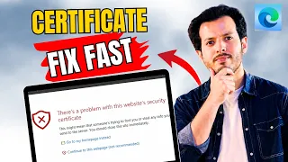How To Fix Microsoft Edge Certificate Error in Windows 11 SSL Fix