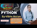 Python Class Comment Constant Literal Data Types By - Vibha Ma am