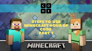 Minecraft Hour of code code org