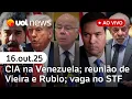 Download Lagu Trump autoriza CIA na Venezuela, e Maduro reage; Mauro Vieira e Rubio se reúnem; Lula x Congresso