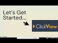 Tutorial for Click View