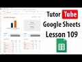Google Sheets Tutorial - Lesson 109