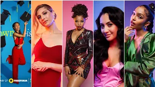 Yara Shahidi Chloe Bailey Francia Raisa Emily Arlook talk about wrapping up Grownish Sr Year