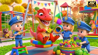 Hungry Dino Ice Cream Rescue 🦖🍦  Funny Town Adventure | Cartoon for Toddlers | BST Dino Adventure