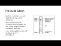 How to use memory Stacks in the 8086 Microprocessor emulator example