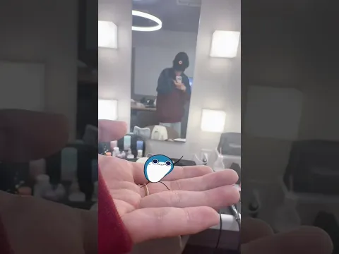 本番前 #鏡に映ってなかった