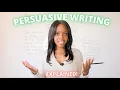 3 EASY Ways You Can Start ANY Persuasive Writing Essay GCSE Language Paper 2 Question 5