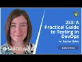 233 A Practical Guide to Testing in DevOps with Katrina Clokie