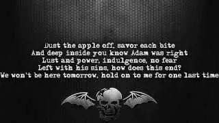 avenged sevenfold the wicked end lyrics on screen full hd 