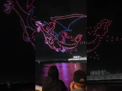 Which Pokemon is best? Drone Show at Pokemon Worlds 2026 #Pokemon #pokemondroneshow #pokemonworlds