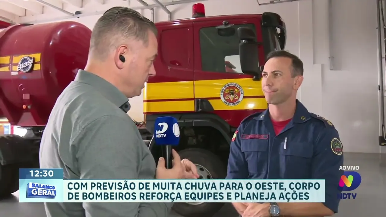 Alerta: Corpo de Bombeiros Reforça Equipes para Possíveis Emergências com a Previsão de Chuvas
