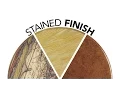 Textured and Colored Wood Stain Finish